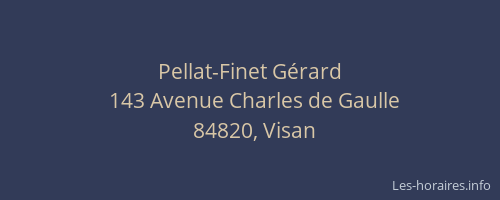 Pellat-Finet Gérard