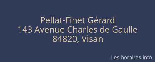 Pellat-Finet Gérard