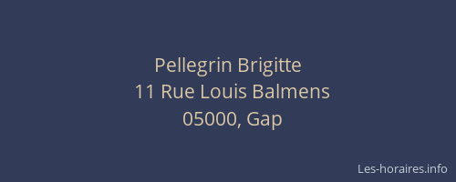 Pellegrin Brigitte