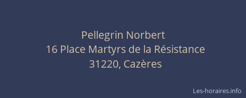Pellegrin Norbert