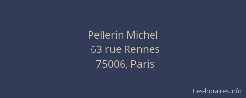 Pellerin Michel