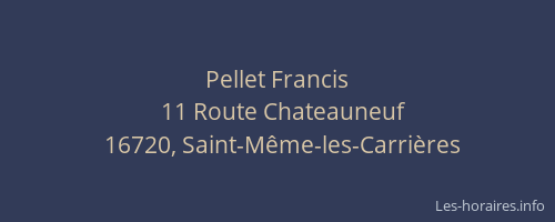 Pellet Francis