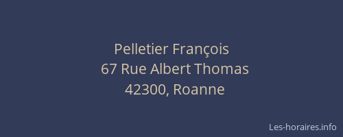 Pelletier François
