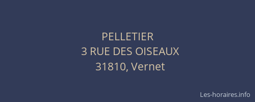 PELLETIER