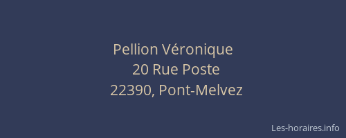 Pellion Véronique