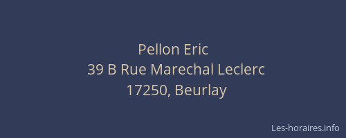 Pellon Eric