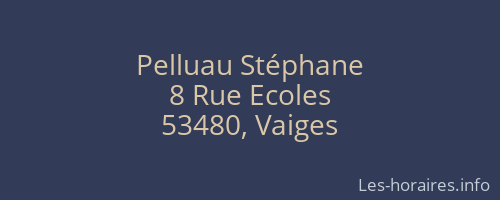 Pelluau Stéphane