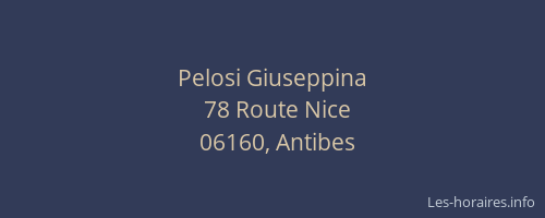 Pelosi Giuseppina