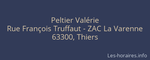Peltier Valérie