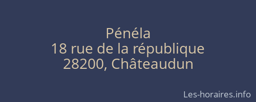 Pénéla
