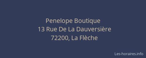 Penelope Boutique
