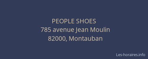 PEOPLE SHOES
