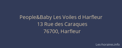 People&Baby Les Voiles d Harfleur