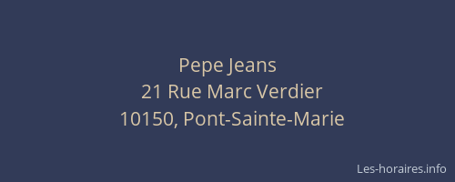 Pepe Jeans
