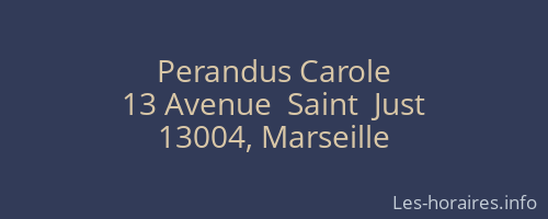 Perandus Carole