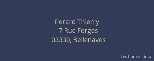 Perard Thierry