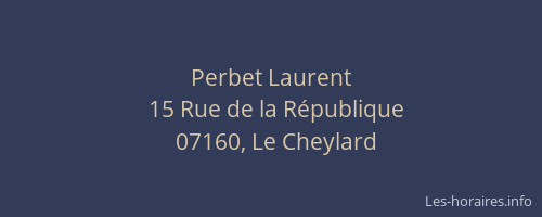 Perbet Laurent