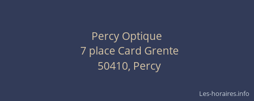 Percy Optique