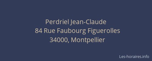 Perdriel Jean-Claude