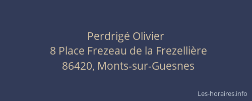 Perdrig&eacute; Olivier