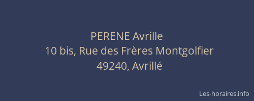 PERENE Avrille