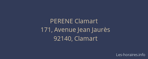 PERENE Clamart