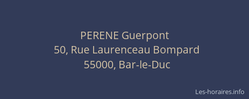 PERENE Guerpont