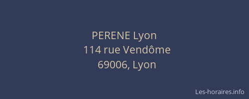 PERENE Lyon