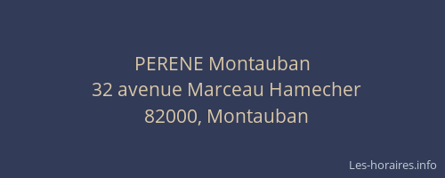 PERENE Montauban