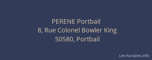 PERENE Portbail