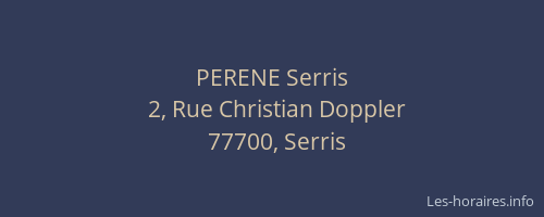 PERENE Serris