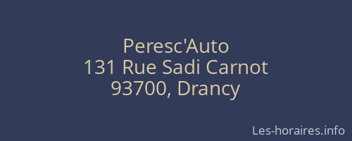 Peresc'Auto