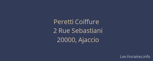 Peretti Coiffure