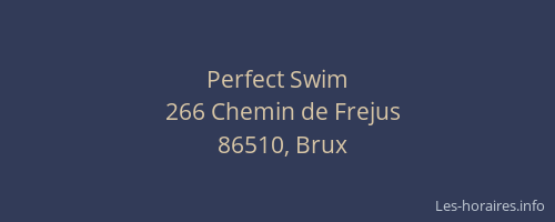 Perfect Swim