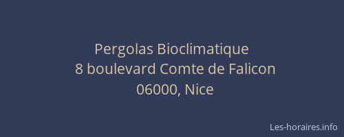 Pergolas Bioclimatique