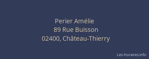 Perier Amélie