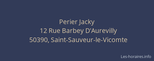 Perier Jacky