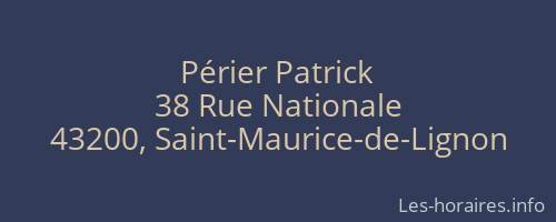 Périer Patrick