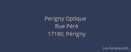 Perigny Optique