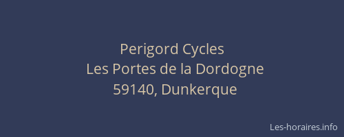 Perigord Cycles