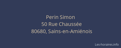 Perin Simon