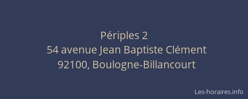 Périples 2