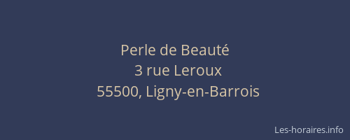 Perle de Beaut&eacute;