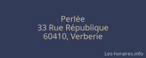 Perlée
