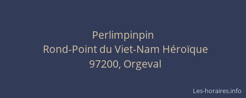 Perlimpinpin