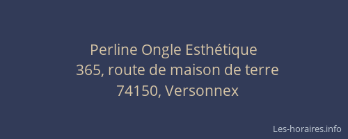 Perline Ongle Esth&eacute;tique
