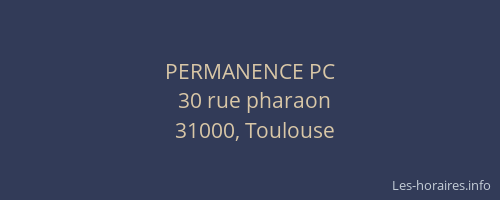 PERMANENCE PC
