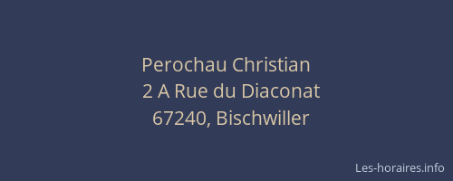 Perochau Christian