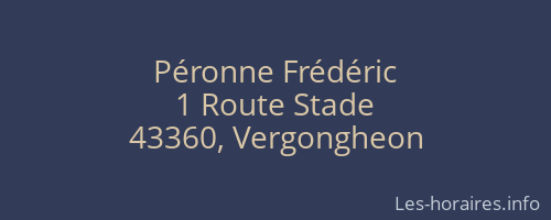 Péronne Frédéric
