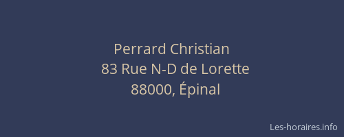 Perrard Christian